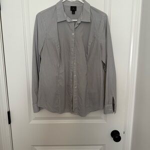 Worthington long sleeve striped blouse